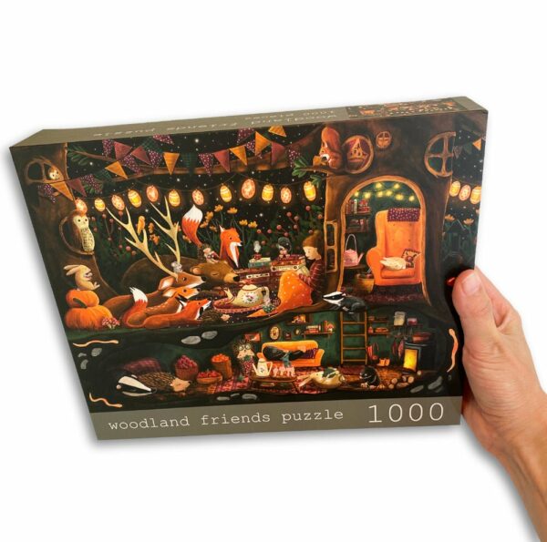 Puzzle Woodland Friends - Esther Bennink - 1000 pièces