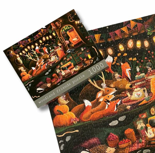 Puzzle Woodland Friends - Esther Bennink - 1000 pièces