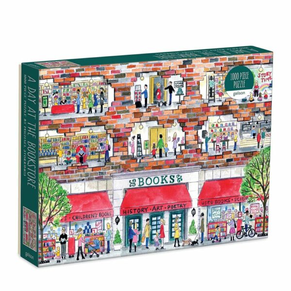 Puzzle A Day at the Bookstore - Galison - 1000 pièces