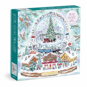 Puzzle Alpine Village Snowglobe - Galison - 500 pièces