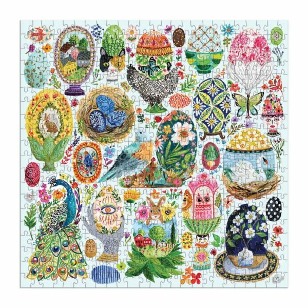 Puzzle Artisanal Eggs - Galison - 500 pièces