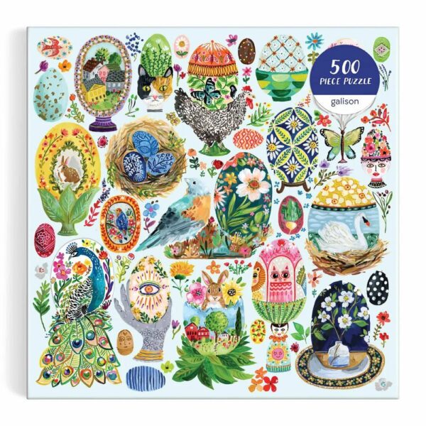 Puzzle Artisanal Eggs - Galison - 500 pièces