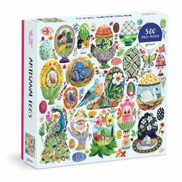 Puzzle Artisanal Eggs - Galison - 500 pièces