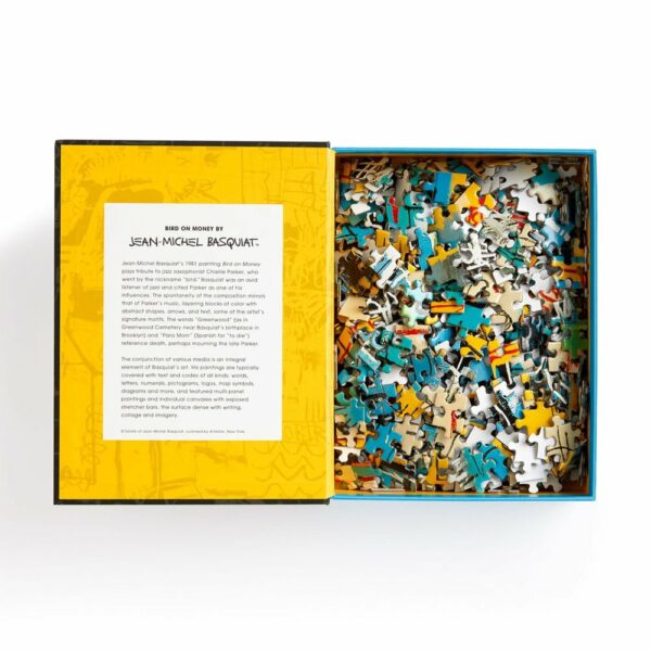 Puzzle Basquiat Bird on Money - Galison - 500 pièces