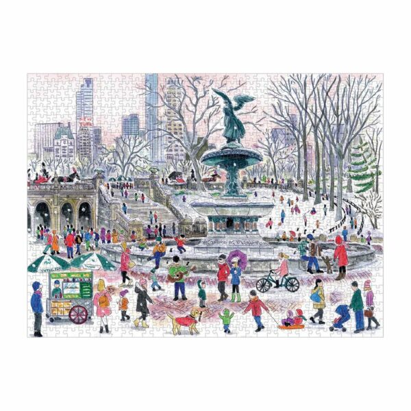 Puzzle Bethesda Fountain - Galison - 1000 pièces Puzzle Bethesda Fountain - Galison - 1000 pièces