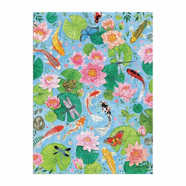 Puzzle By The Koi Pond - Galison - 1000 pièces