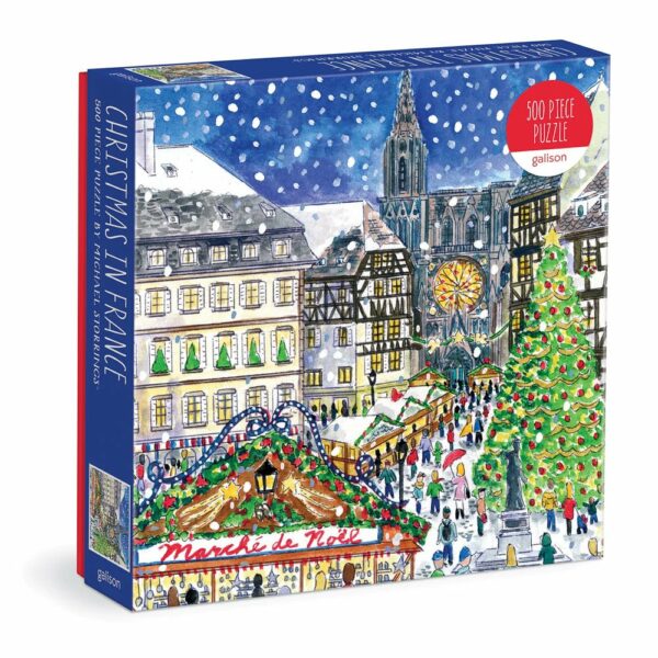 Puzzle Christmas in France - Galison - 500 pièces