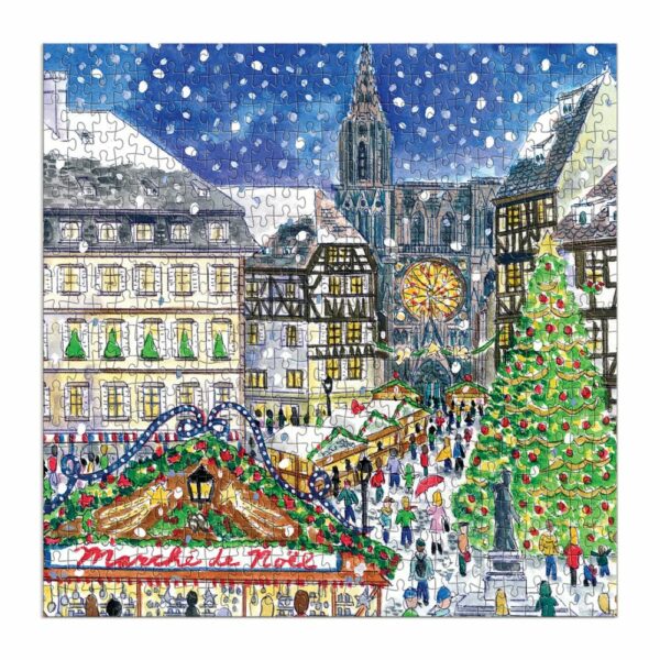 Puzzle Christmas in France - Galison - 500 pièces