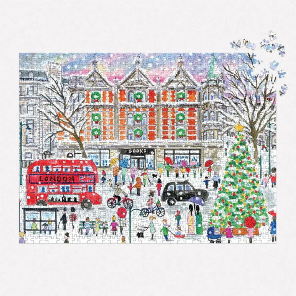 Puzzle Christmas in London - Galison - 1000 pièces