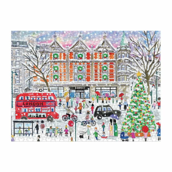 Puzzle Christmas in London - Galison - 1000 pièces