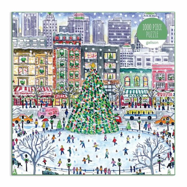 Puzzle Christmas in the City - Galison - 1000 pièces