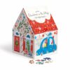 Boîte abîmée - Puzzle Christmas in the Village - Galison - 500 pièces