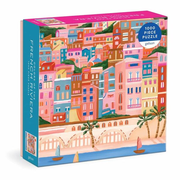 Puzzle Colors Of The French Riviera - Galison - 1000 pièces