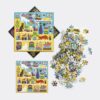 Puzzle Curious Cats - Galison - 500 pièces Puzzle Curious Cats - Galison - 500 pièces
