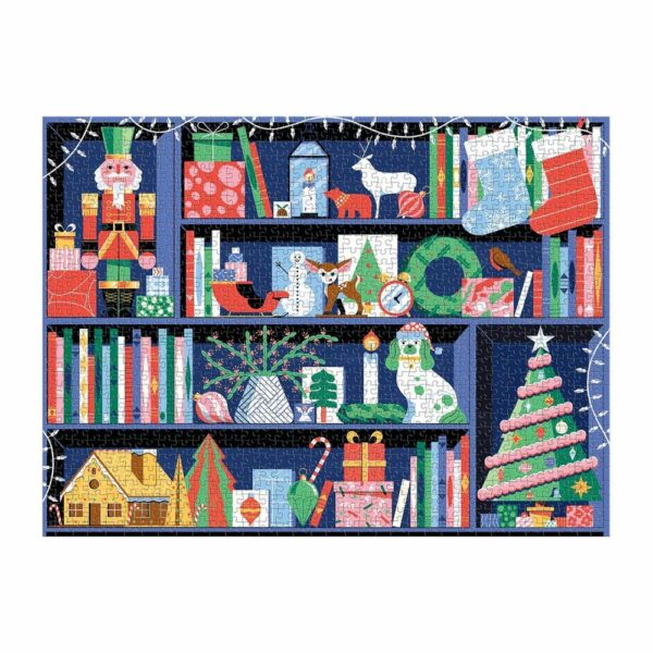 Puzzle Deck the Shelves - Galison - 1000 pièces Puzzle Deck the Shelves - Galison - 1000 pièces
