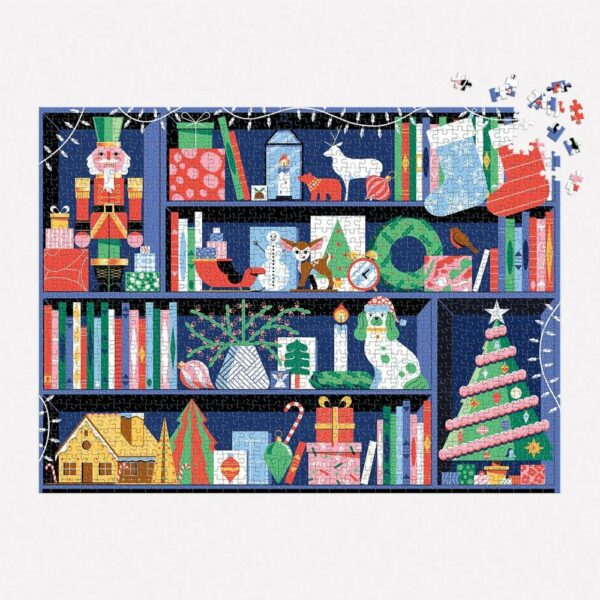 Puzzle Deck the Shelves - Galison - 1000 pièces Puzzle Deck the Shelves - Galison - 1000 pièces