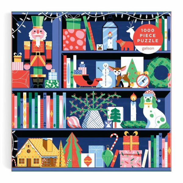 Puzzle Deck the Shelves - Galison - 1000 pièces