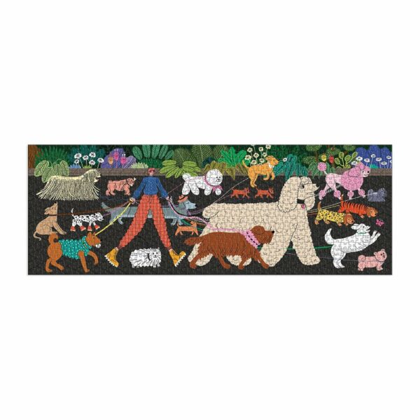 Puzzle Dog Walk - Galison - 1000 pièces