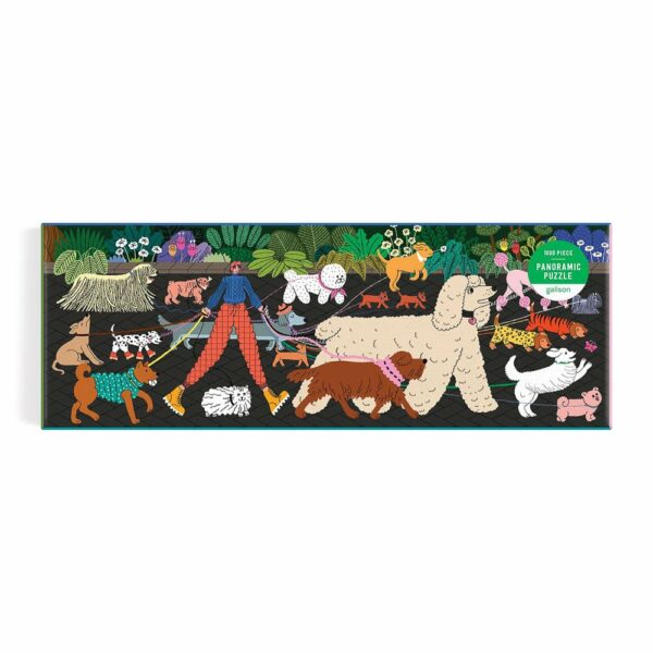 Puzzle Dog Walk - Galison - 1000 pièces