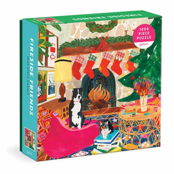 Puzzle Fireside Friends - Galison - 1000 pièces
