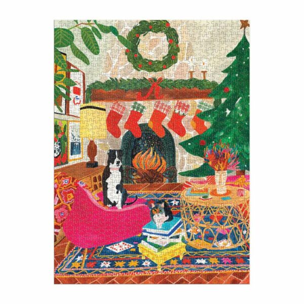 Puzzle Fireside Friends - Galison - 1000 pièces