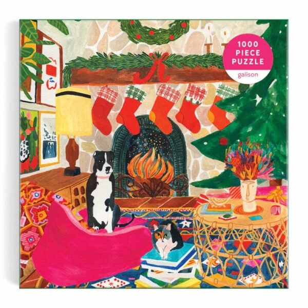Puzzle Fireside Friends - Galison - 1000 pièces