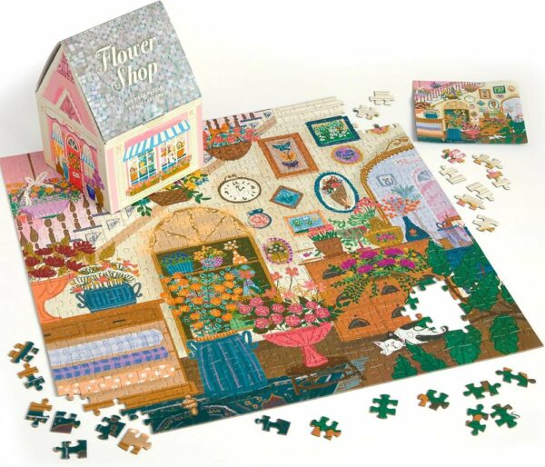 Puzzle Flower Shop - Galison - 500 pièces