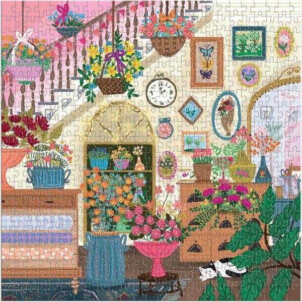 Puzzle Flower Shop - Galison - 500 pièces