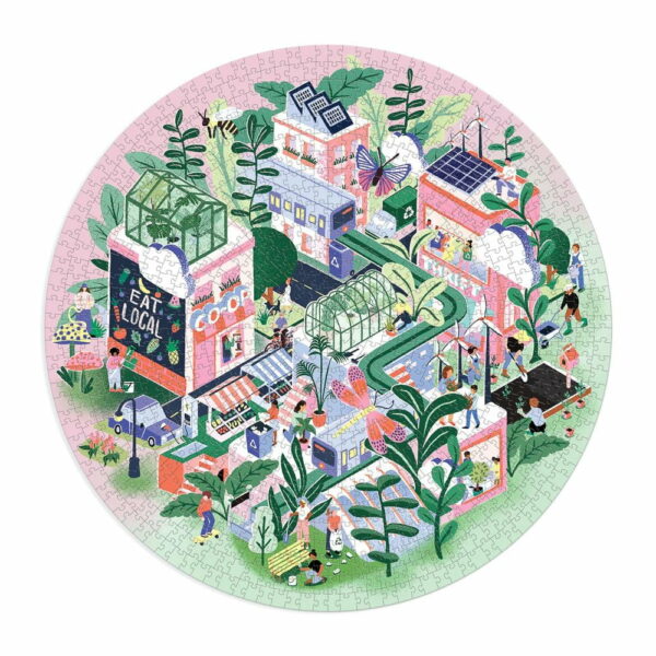 Puzzle Green City - Galison - 1000 pièces
