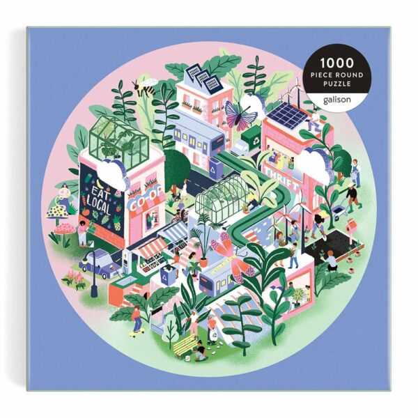 Puzzle Green City - Galison - 1000 pièces