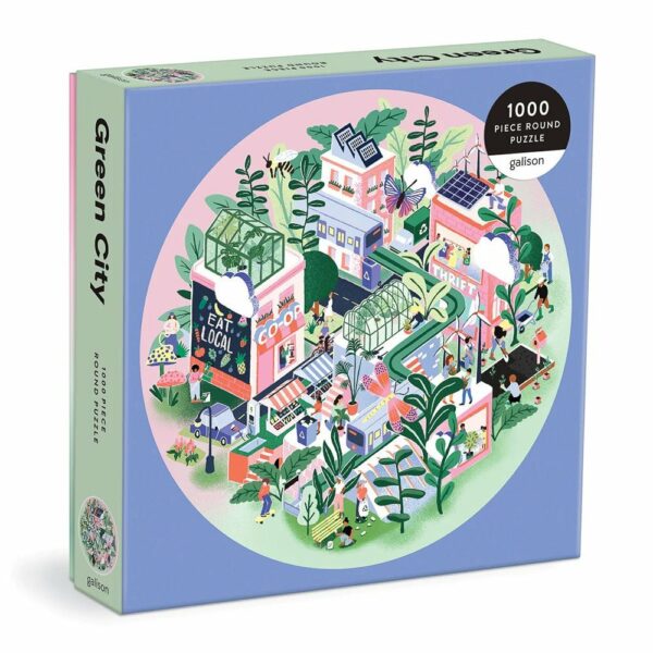 Puzzle Green City - Galison - 1000 pièces