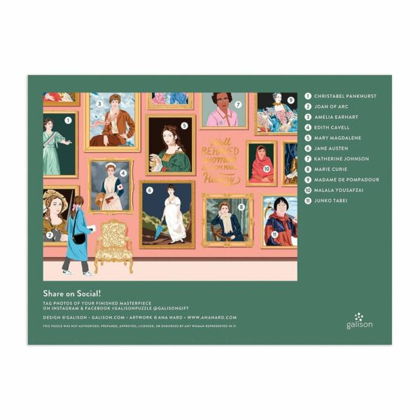 Puzzle Herstory Museum - Galison - 1000 pièces