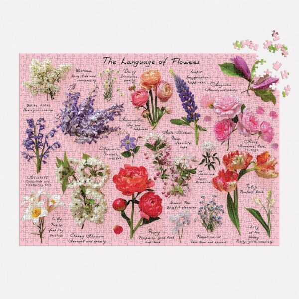 Puzzle Language of Flowers - Galison - 1000 pièces