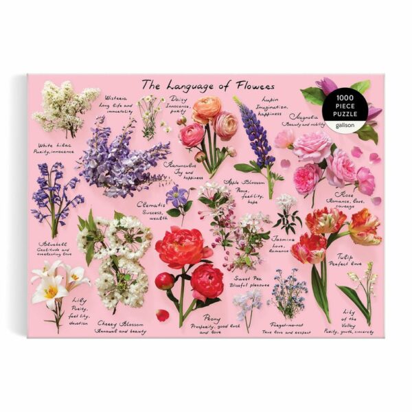 Puzzle Language of Flowers - Galison - 1000 pièces