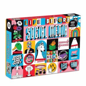 Puzzle Life Before Social Media - Galison - 1000 pièces