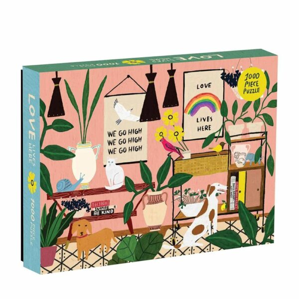 Puzzle Love Lives Here - Galison - 1000 pièces