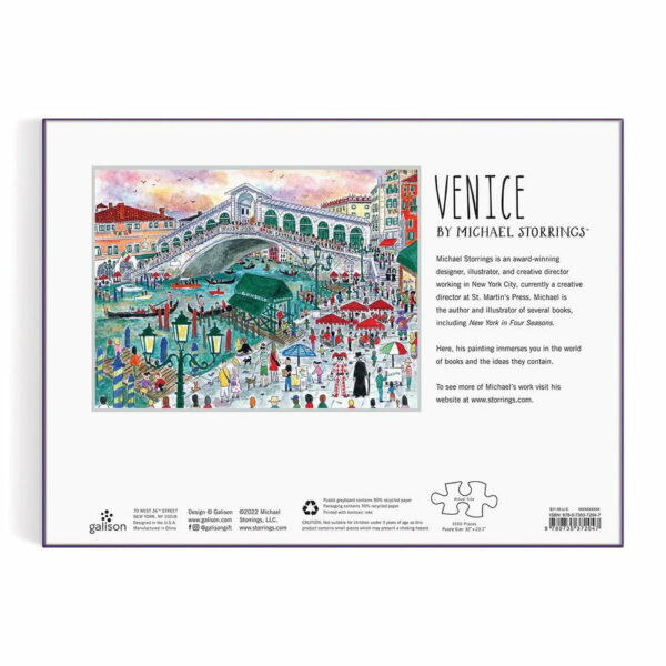 Puzzle Venice - Galison - 1500 pièces