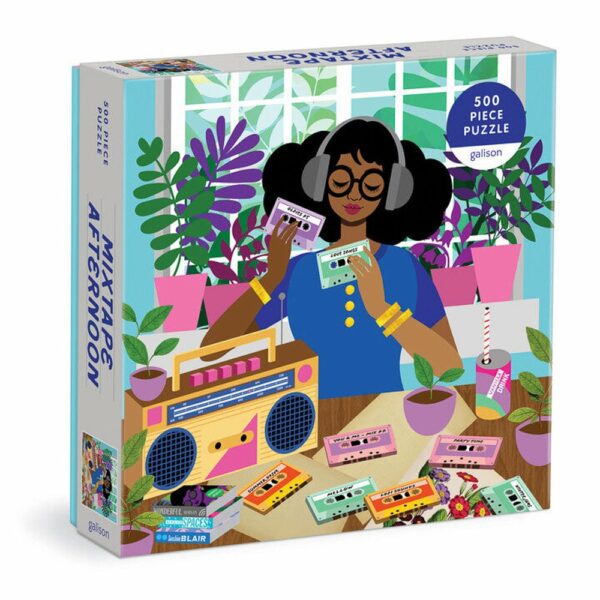 Puzzle Mixtape Afternoon - Galison - 500 pièces