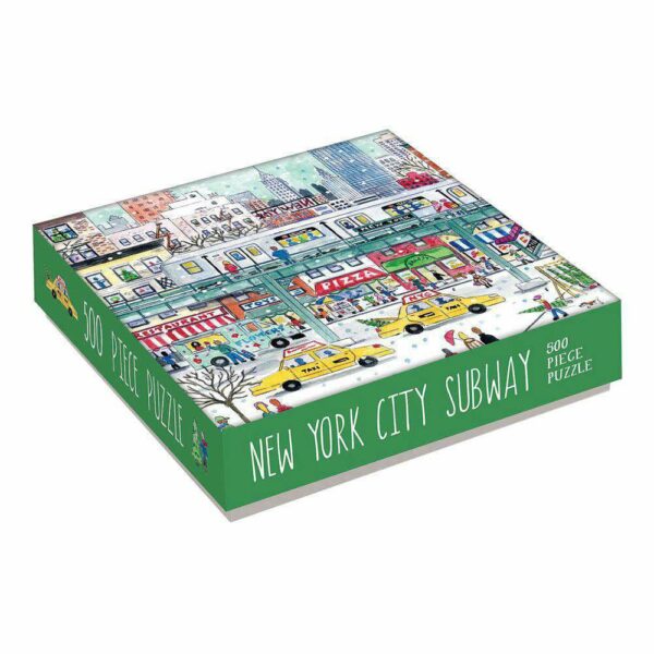 Puzzle New York City Subway - Galison - 500 pièces Puzzle New York City Subway - Galison - 500 pièces