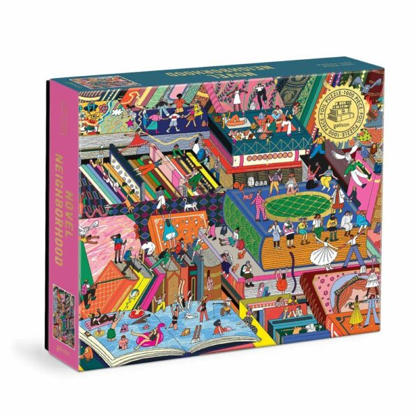 Puzzle Novel Neighborhood - Galison - 1000 pièces