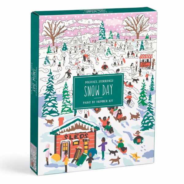 Peinture au numéro Snow Day - Galison