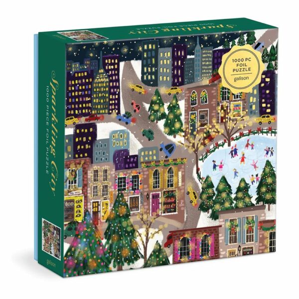 Puzzle Sparkling City - Galison - 1000 pièces Puzzle Sparkling City - Galison - 1000 pièces