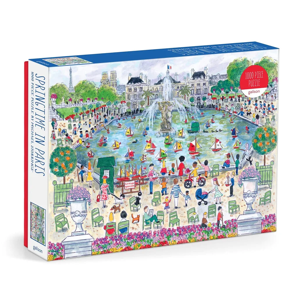 Puzzle Springtime in Paris - Galison - 1000 pièces
