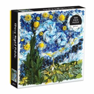 Puzzle Starry Night Petals - Galison - 500 pièces