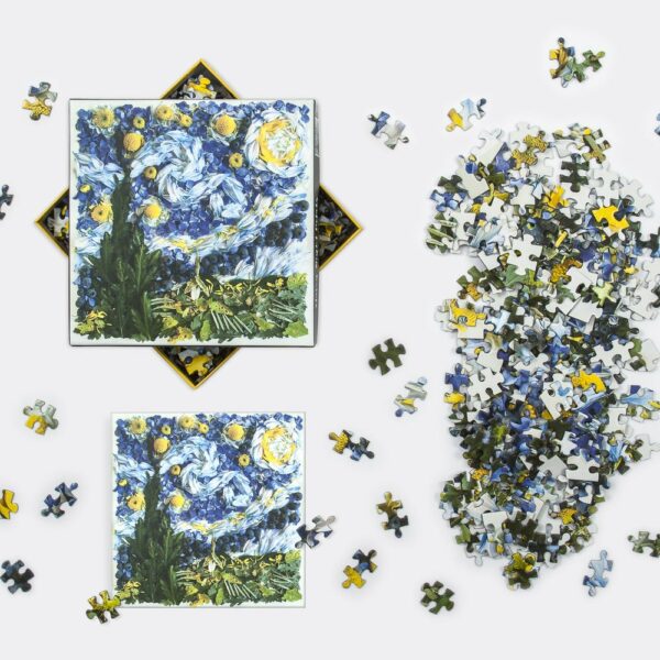 Puzzle Starry Night Petals - Galison - 500 pièces