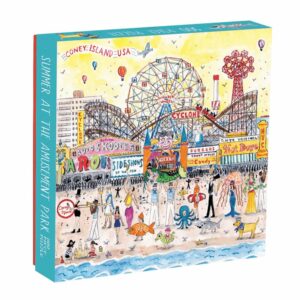 Puzzle Summer at the Amusement Park - Galison - 500 pièces