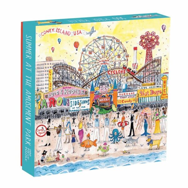 Puzzle Summer at the Amusement Park - Galison - 500 pièces Puzzle Summer at the Amusement Park - Galison - 500 pièces