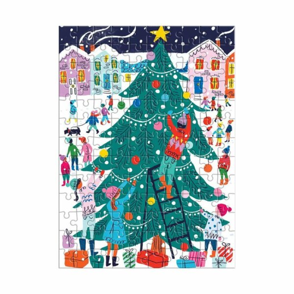 Puzzle Tree Decorating - Galison - 130 pièces Puzzle Tree Decorating - Galison - 130 pièces