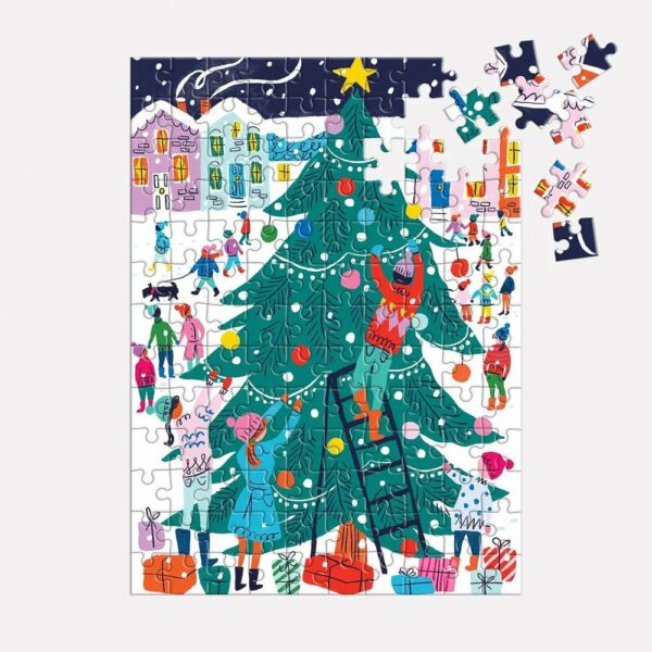 Puzzle Tree Decorating - Galison - 130 pièces Puzzle Tree Decorating - Galison - 130 pièces