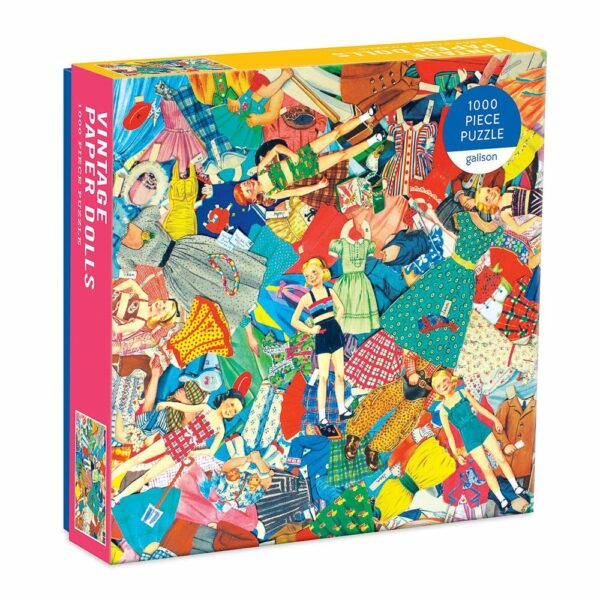 Puzzle Vintage Paper Dolls - Galison - 1000 pièces